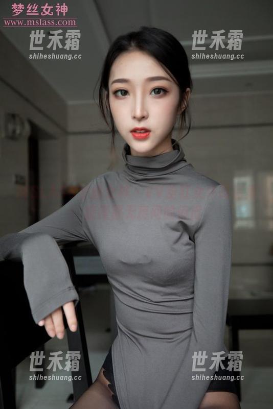 MSLASS梦丝女神 - VV粉红女仆高清集：窥探那无意间的俏皮