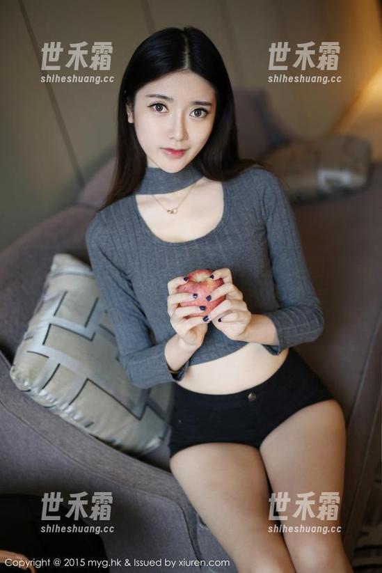 MyGirl美媛馆 - 徐cake可爱的原图取景，资源流出后我决定做个疯狂的造型！