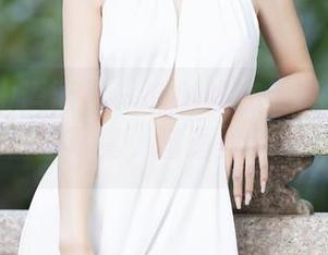 XIAOYU语画界 – 有时候在线看郑颖姗Bev的白丝写真，脑海里全是“哇”