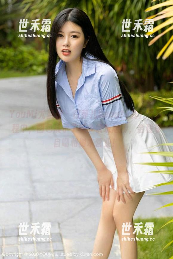 YouMi尤蜜荟 - 在菲儿beauty的户外旅程中，图包展示了多少快乐尬聊，全程靠自嘲和树木营业！
