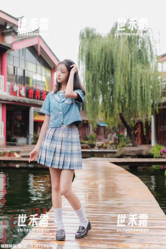 喵糖映画 套图里的短发少女与无圣光,喵糖映画,怎样的气息让我心中涌动?