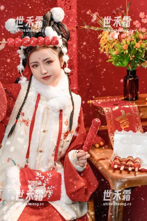 高清图集：当“爆机少女喵小吉”遇上灼灼其华，火花四溅不止的画面感！