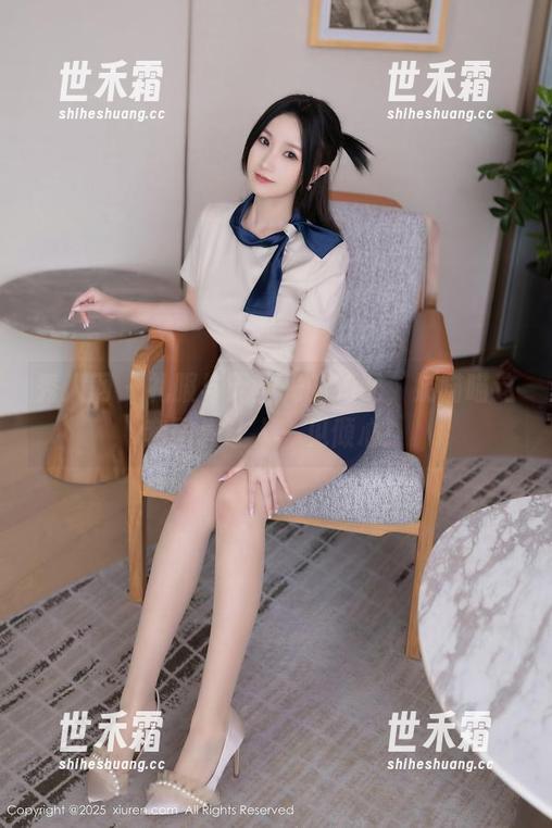 秀人网 - 礼服与无圣光的绝配，奶喵喵这套图真让人一见倾心！