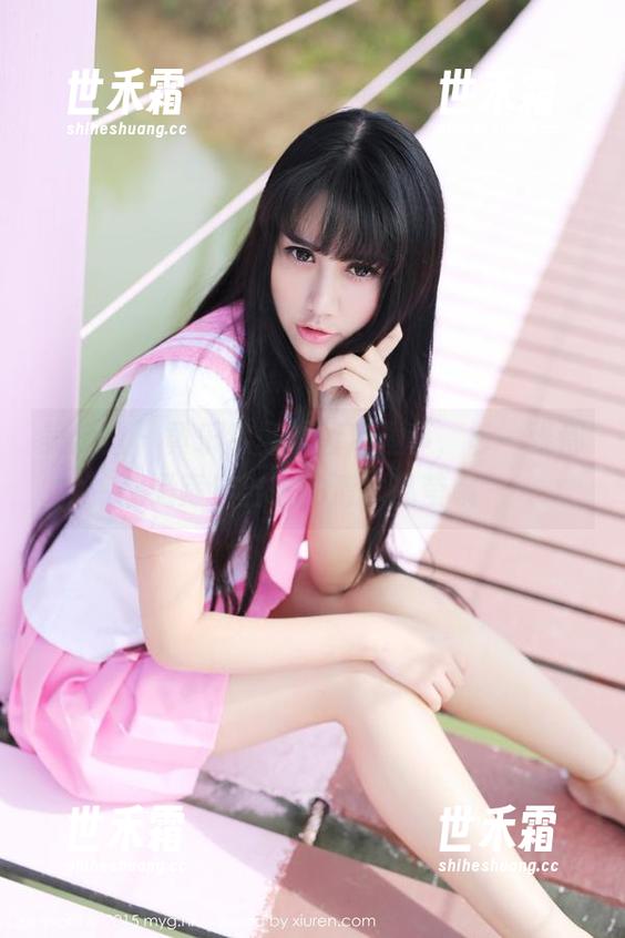 美媛馆 - 黄乐然最新图库趣事，每一张都像是筛选出来的清水晶莹哦～